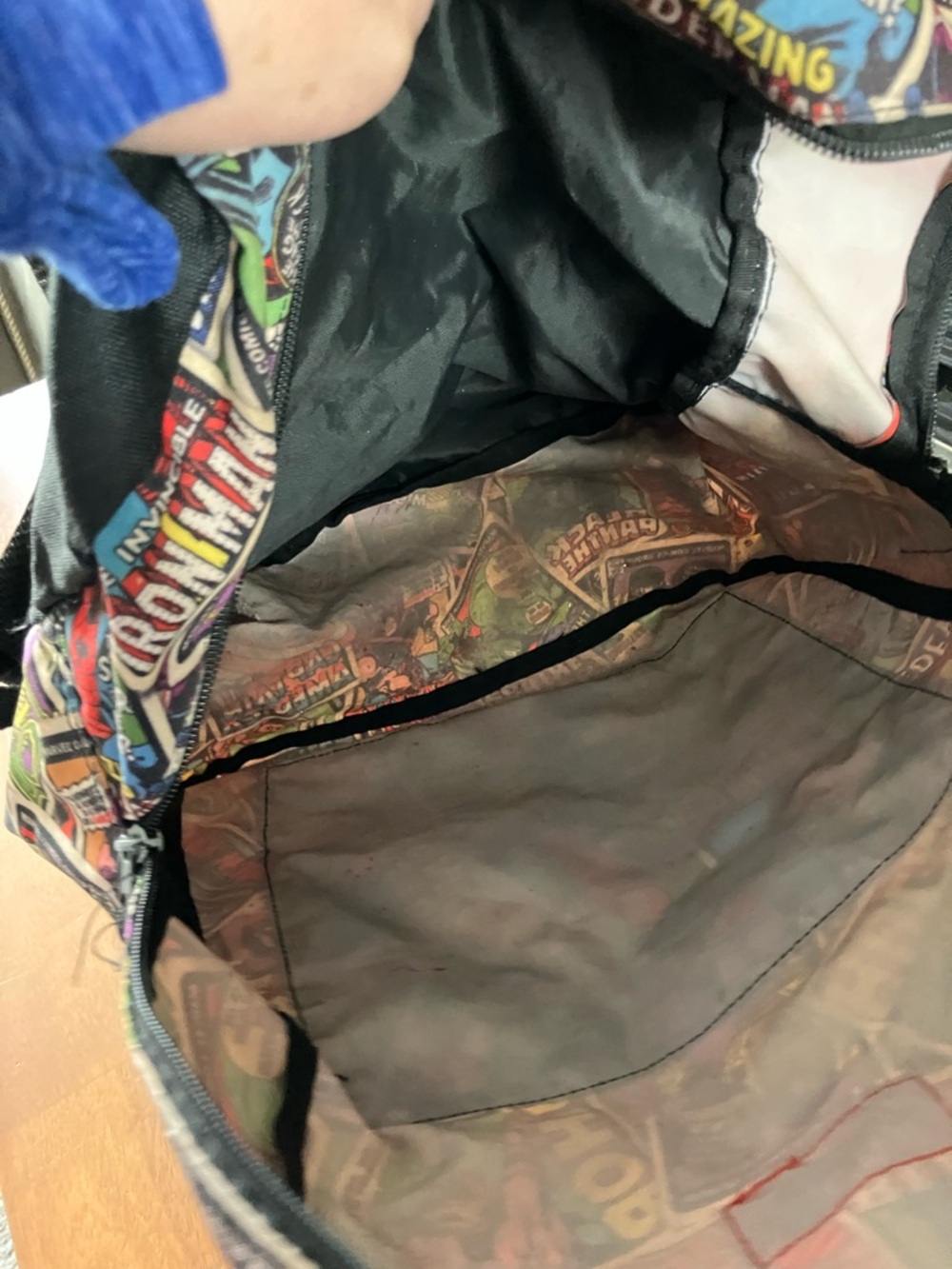 Marvel Comics Multi-Color Graphic Backpack - Men - Picture 6 of 6